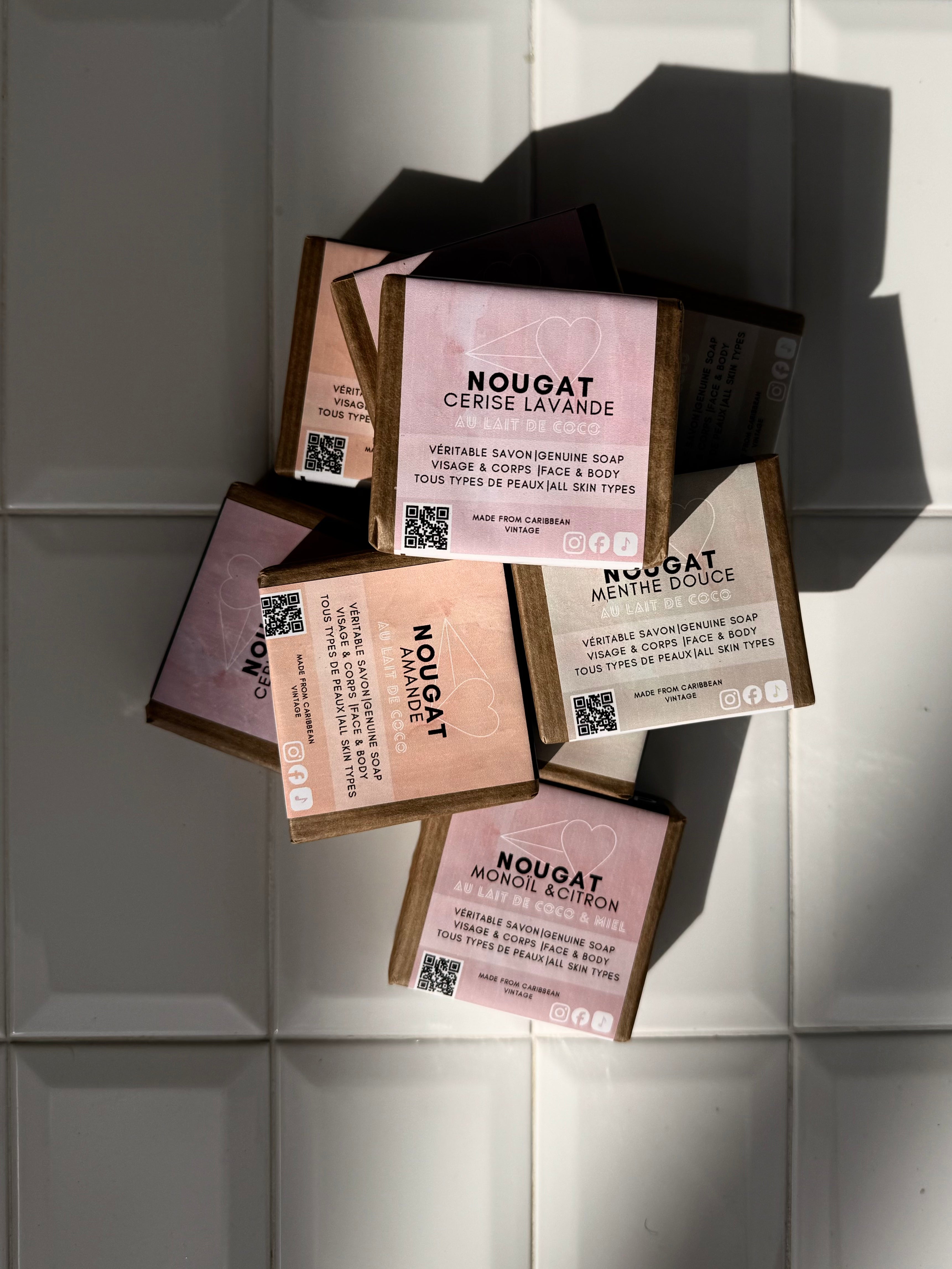 COCONUT MILK NOUGAT SOAP BAR